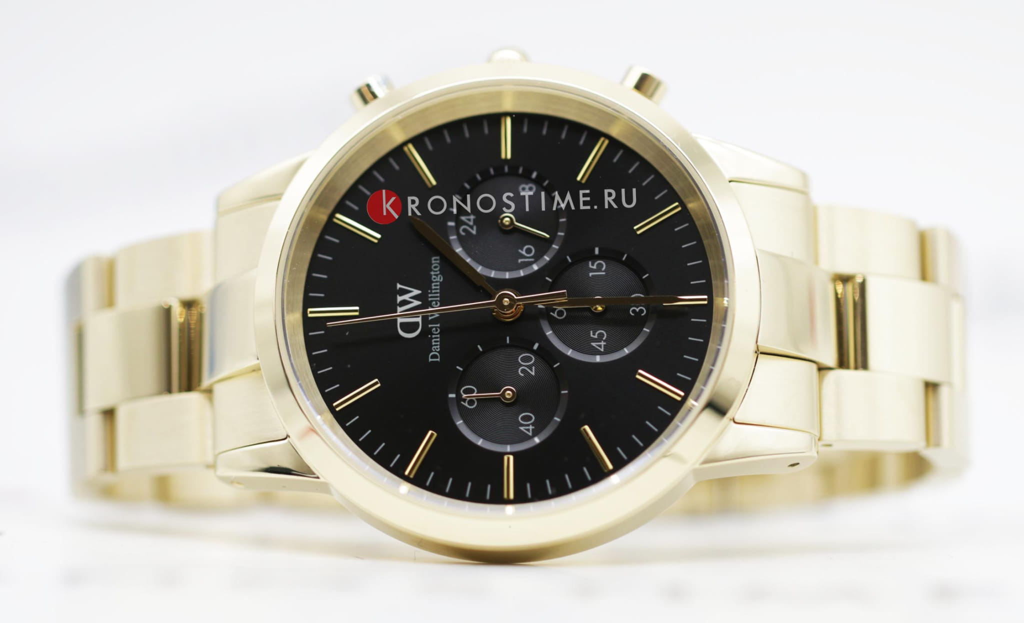 Daniel Wellington Daniel Wellington Iconic Link Arctic DW00100641  - задняя крышка металл сталь корпуса, швеция часы